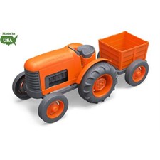 Tractor, orange