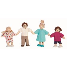 Moderne Puppen Familie